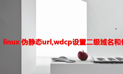 WDCP LINUX 伪静态url,wdcp设置二级域名和伪静态